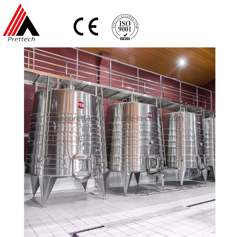 Pump-Over Wine Fermentation Tank Wine Making Equipment