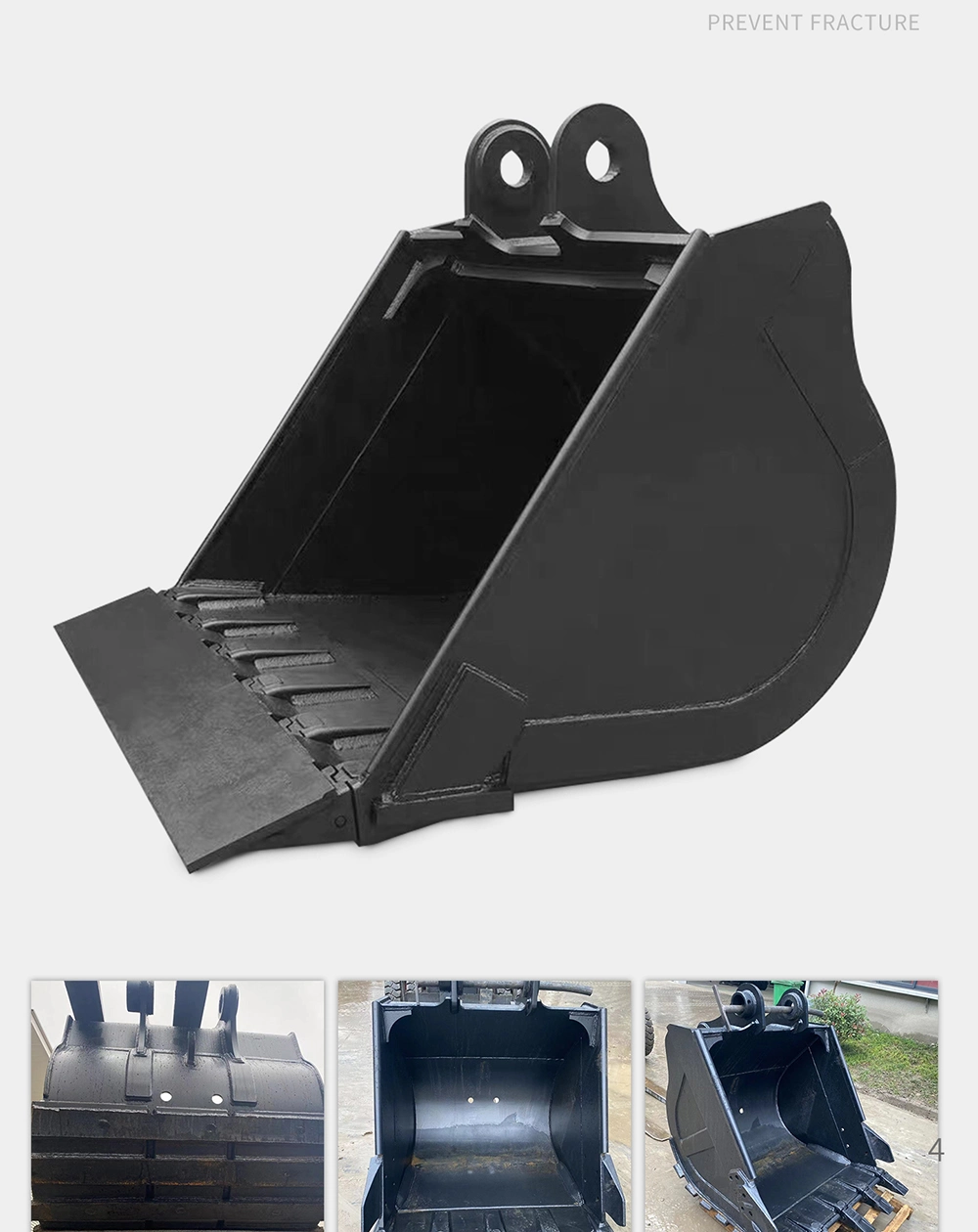 Bucket for Excavator Daewoo Dh55